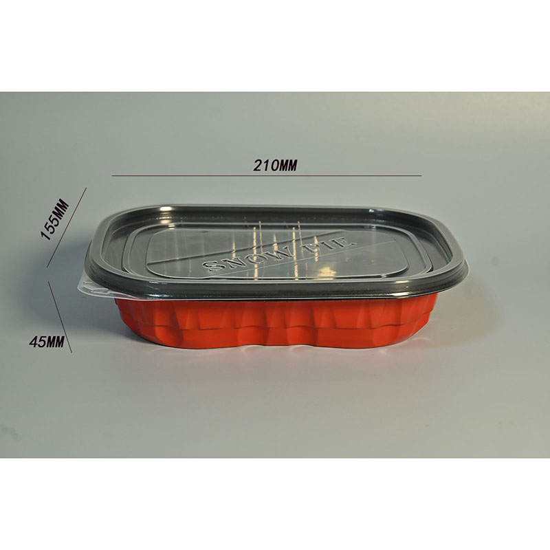 Transparante kubusvormige container
